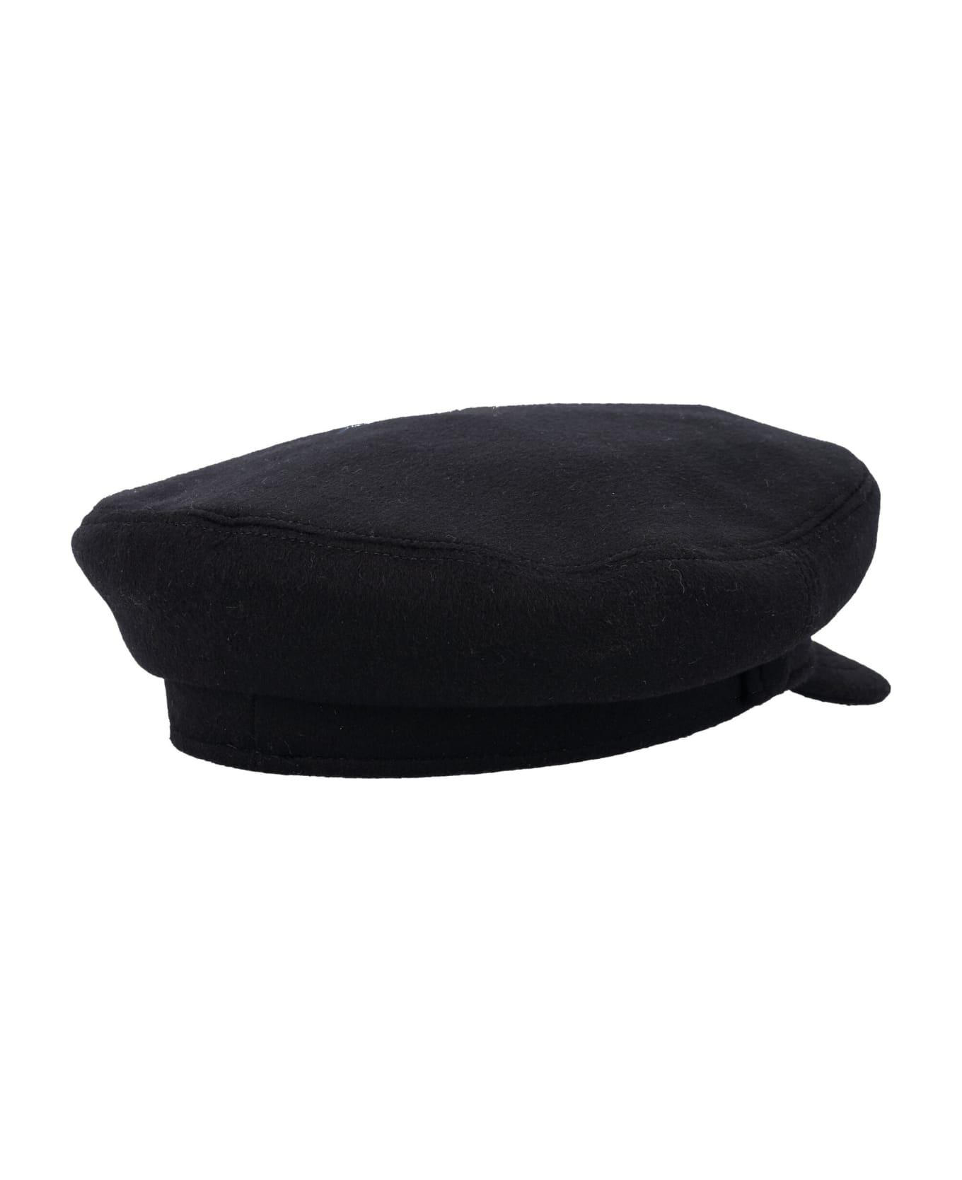 Borsalino Brest Sailor Cap - BLACK