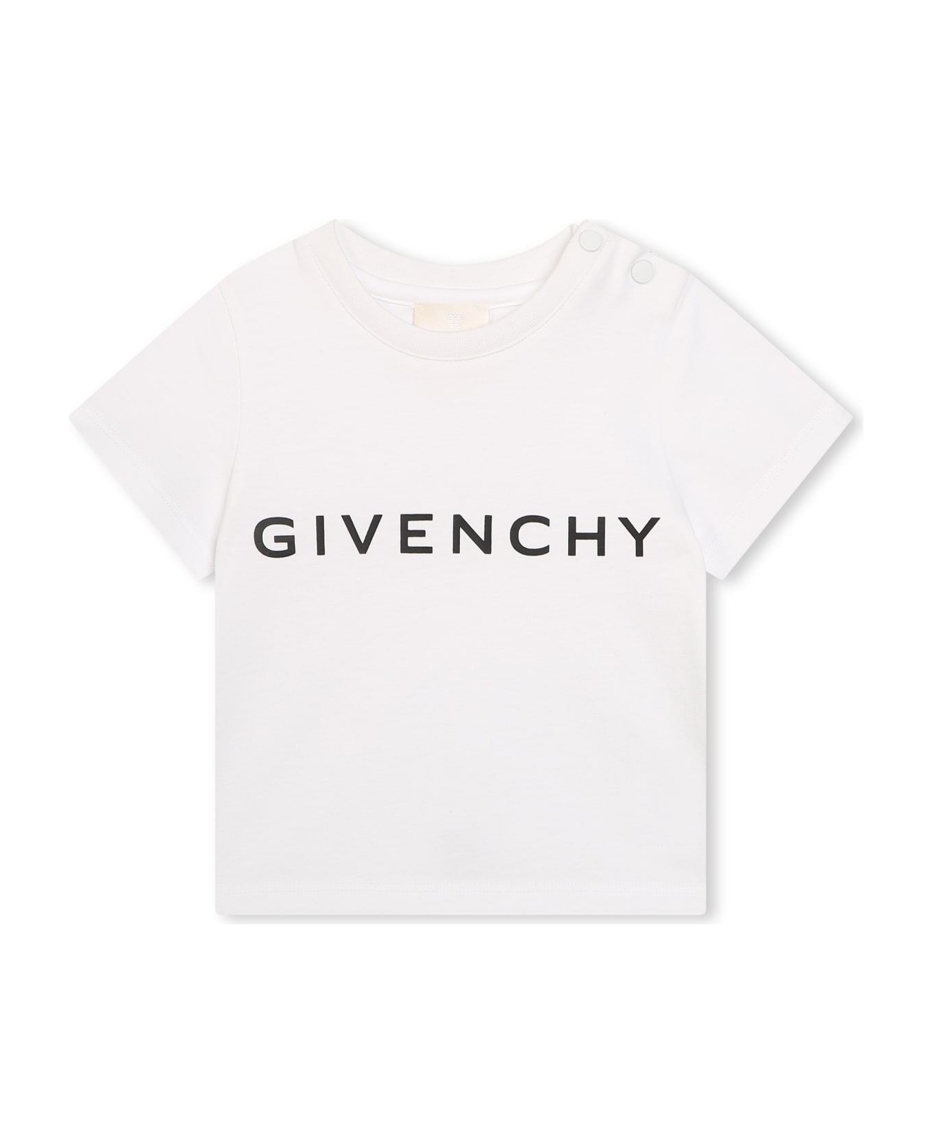 Givenchy T-shirt Con Logo - White Tシャツ＆ポロシャツ