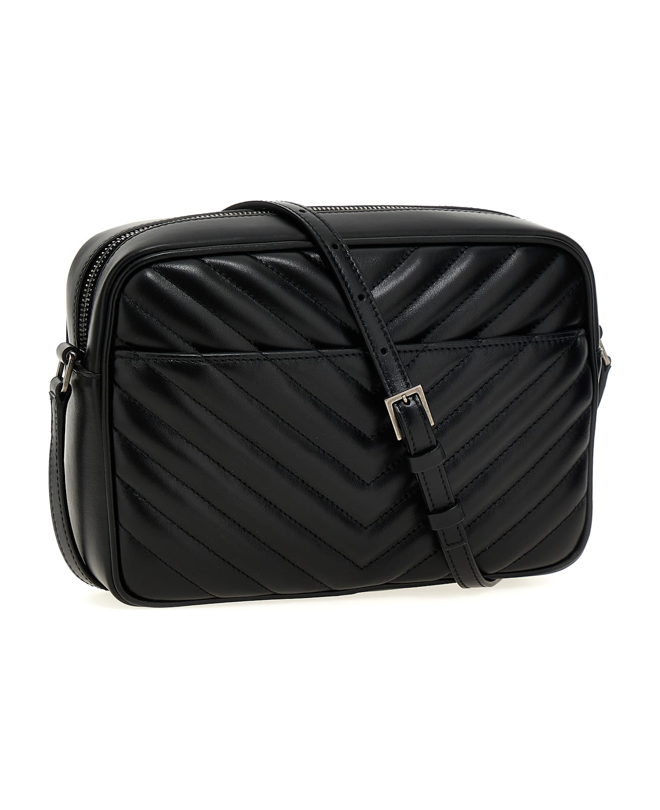Saint Laurent 
camera Bag Lou
 Crossbody Bag - BLACK