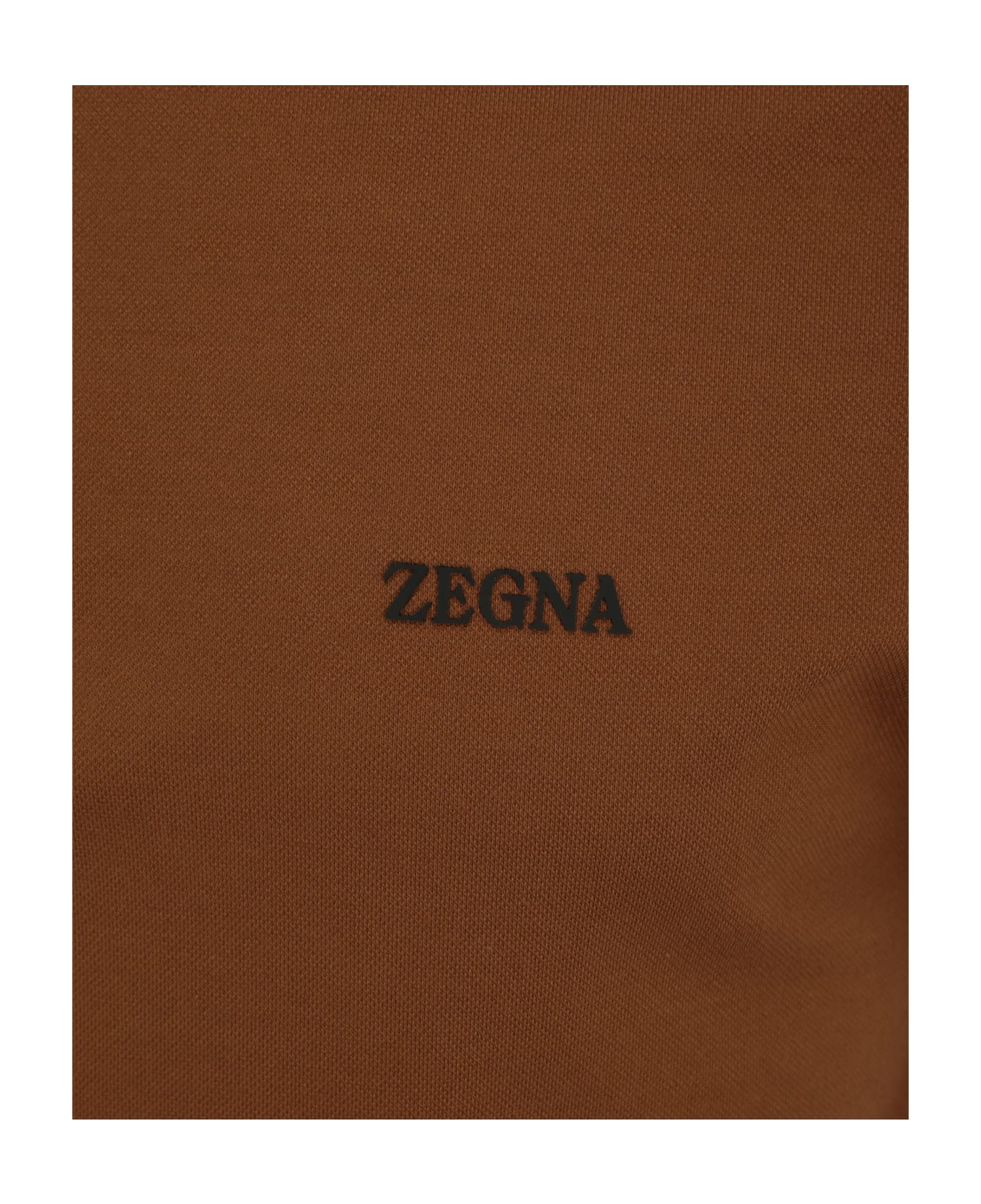Z Zegna Polo Shirt - Marrone