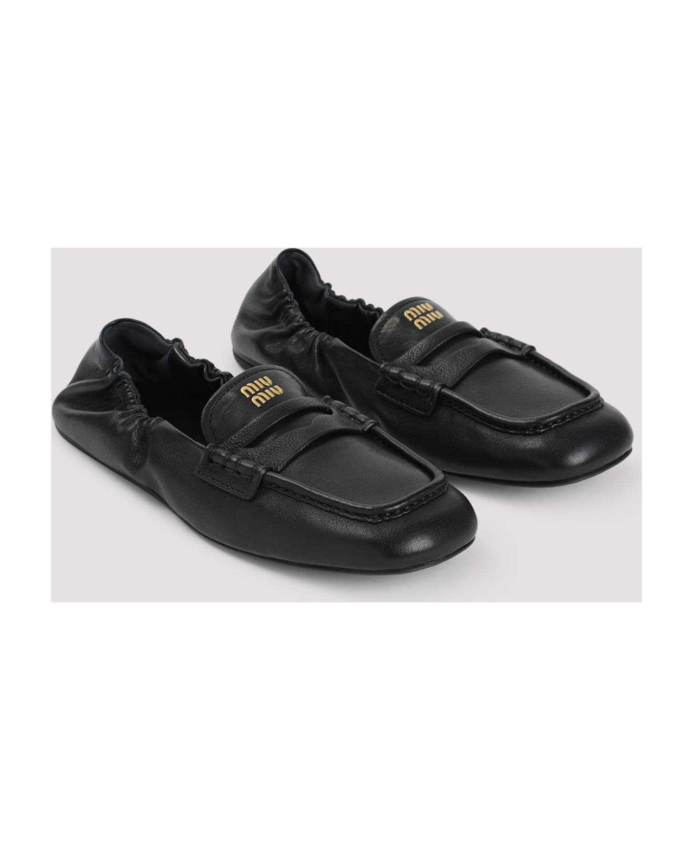 Miu Miu Loafers - Nero