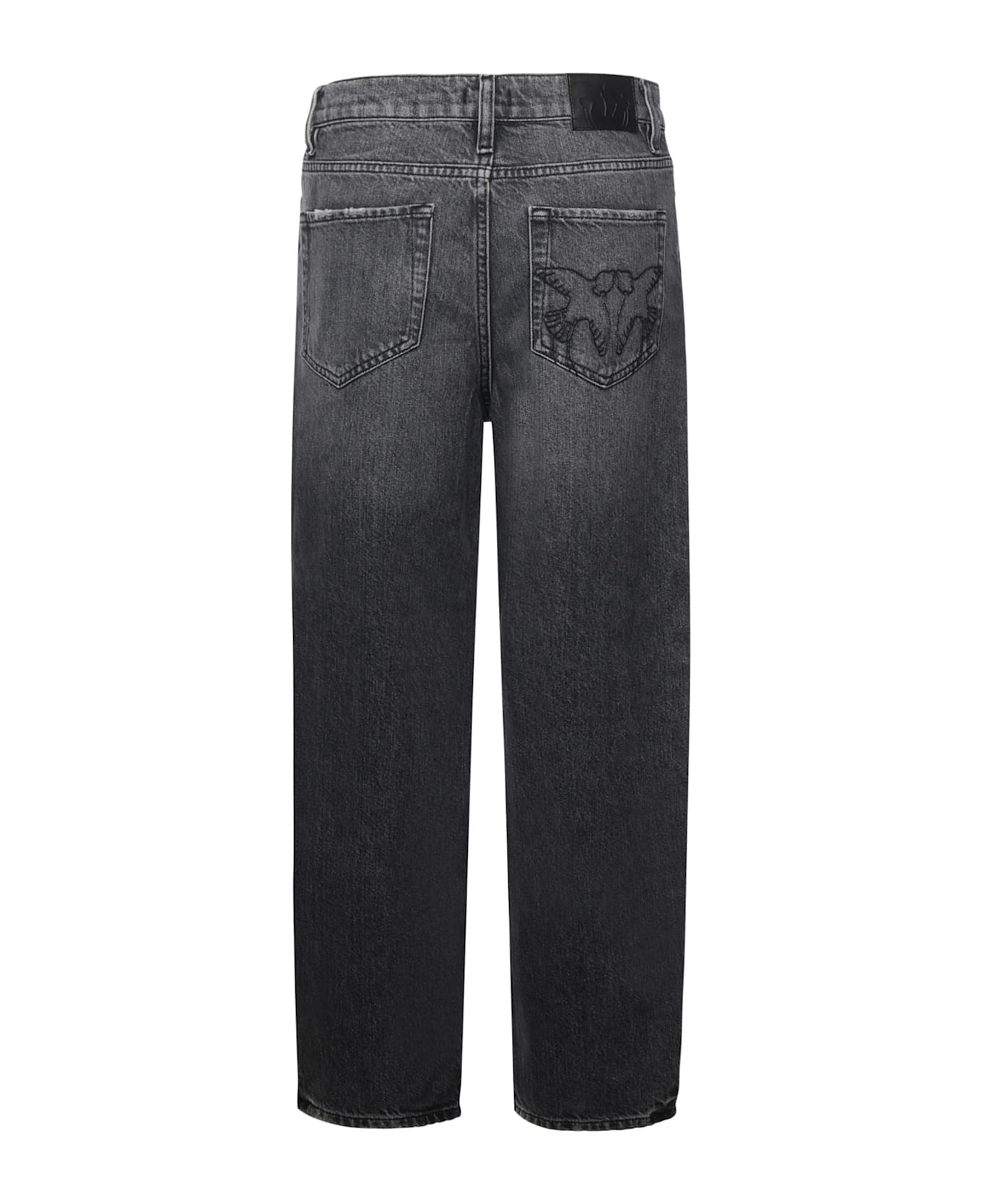 Pinko Denim Balloon Jeans - DARK GRAY