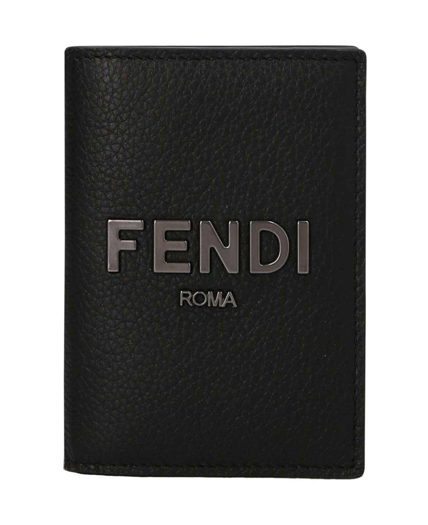 Fendi 'fendi Roma' Wallet - Black Rubs 財布