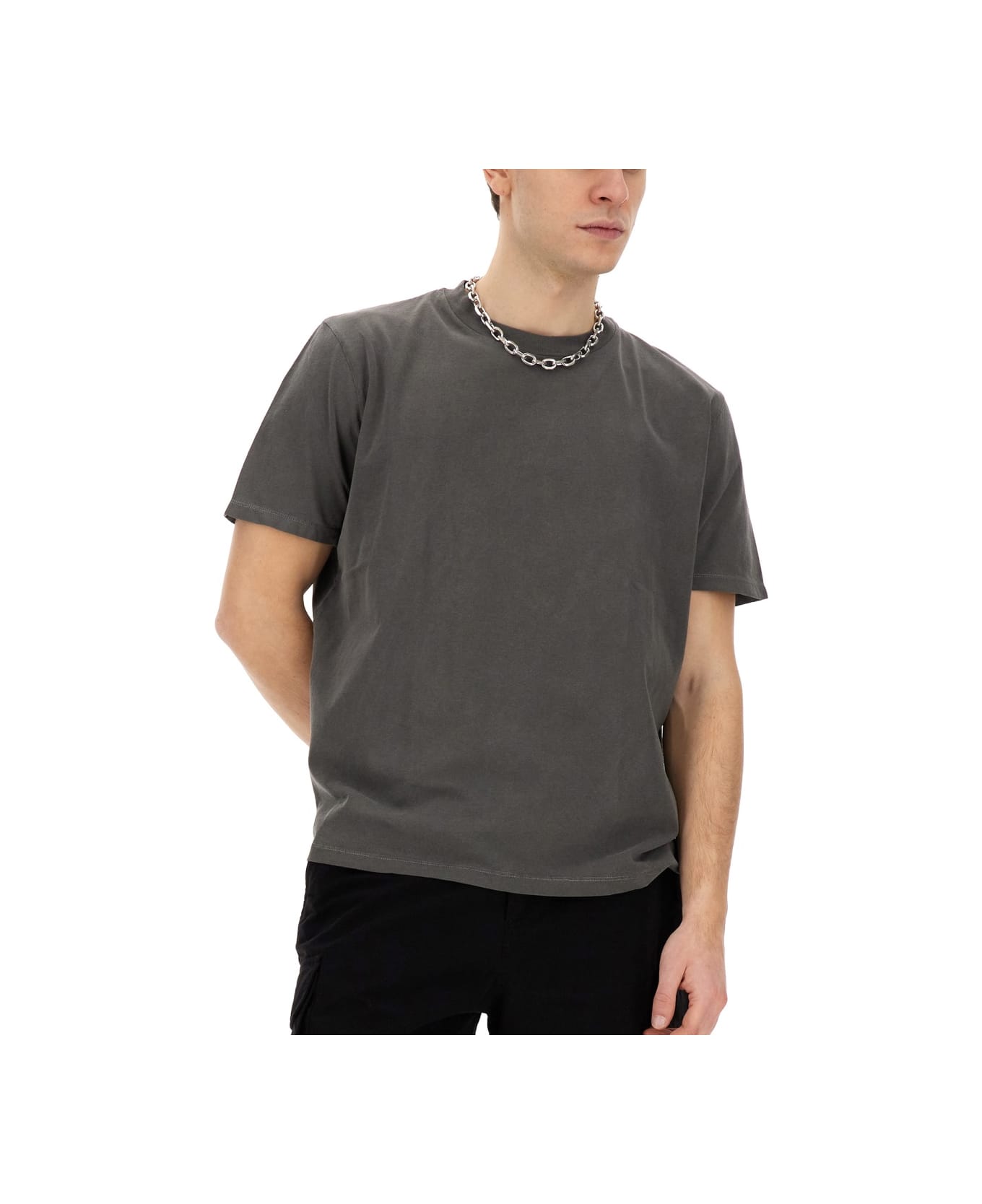 Our Legacy Cotton T-shirt - CHARCOAL