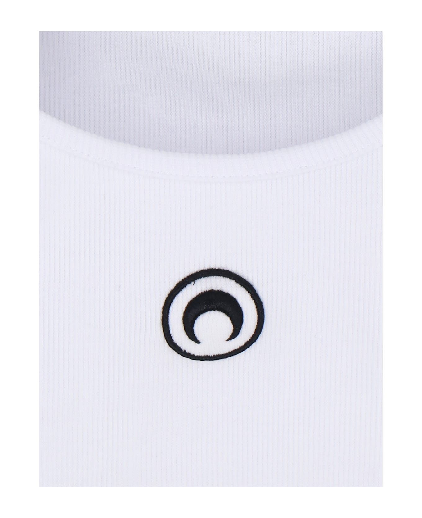 Marine Serre 
moon
 Crop Top - White