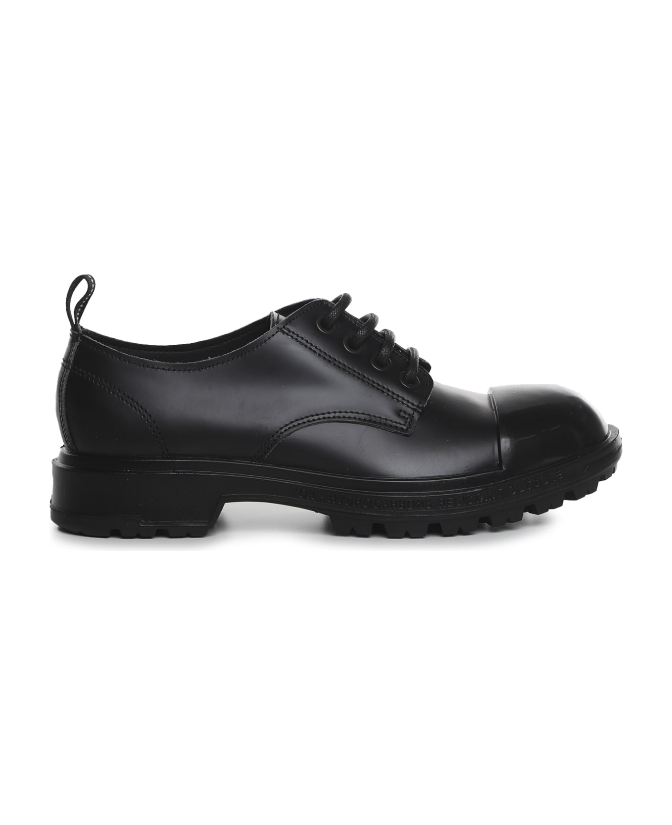 Pezzol 1951 Smooth Leather Derby Shoes - Black
