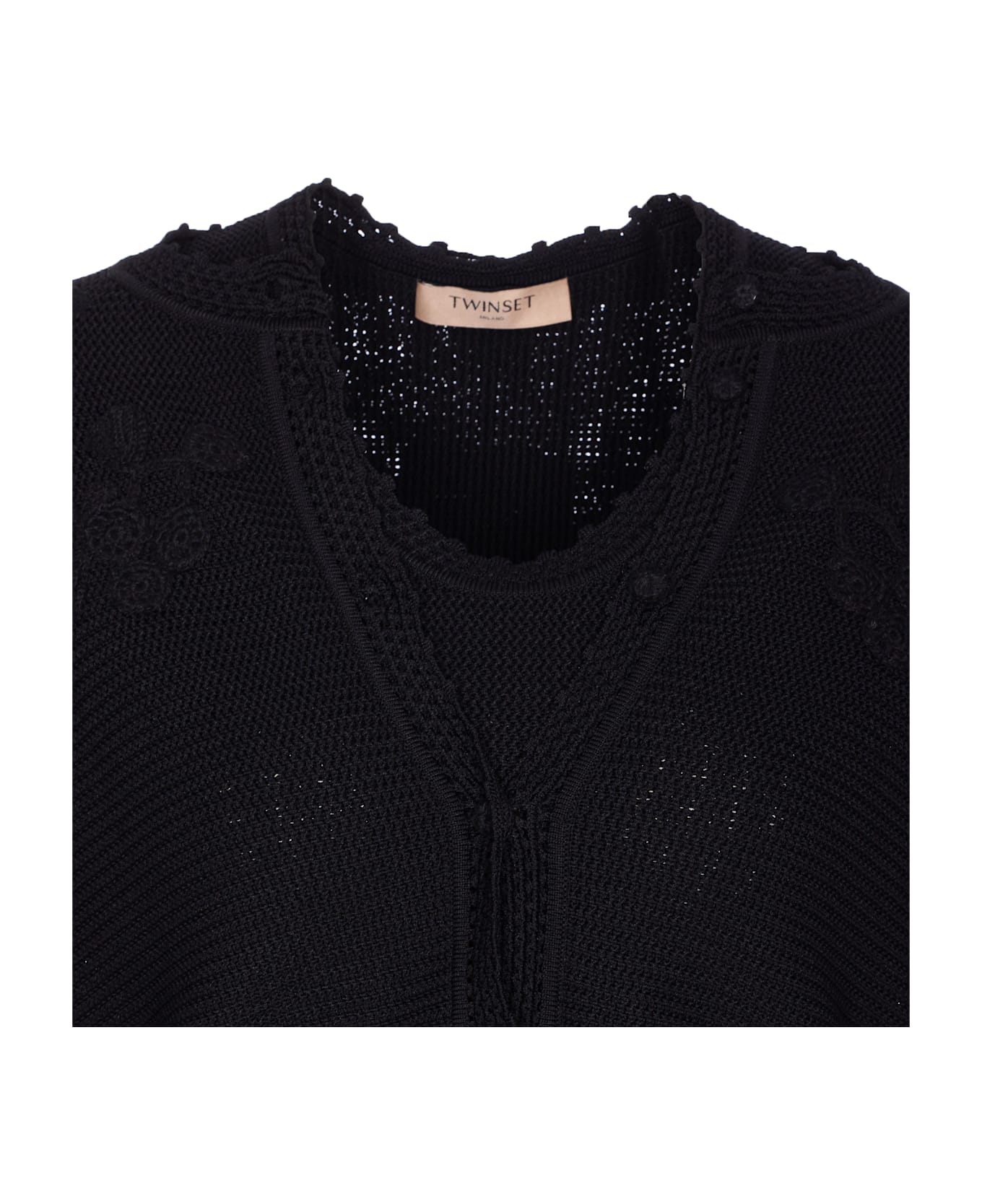 TwinSet Knitted Twin- Set - Black