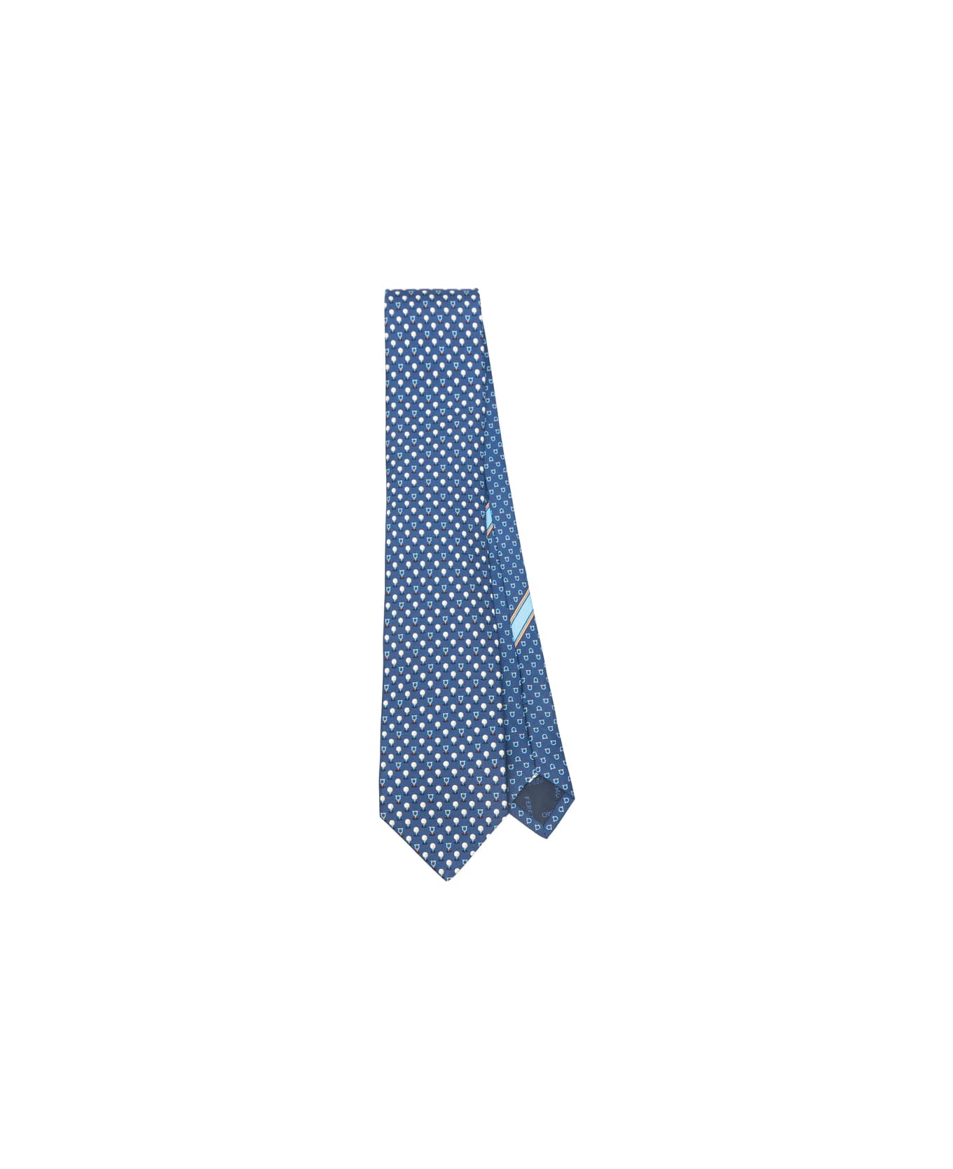 Ferragamo Tie - BLUE ネクタイ