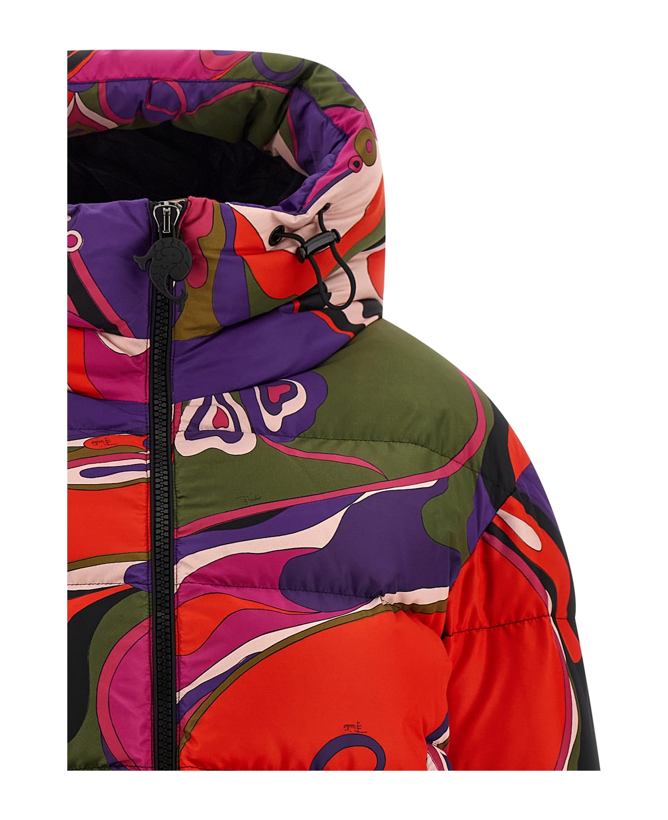 Pucci 
orchidee
 Down Jacket - PURPLE/ORANGE