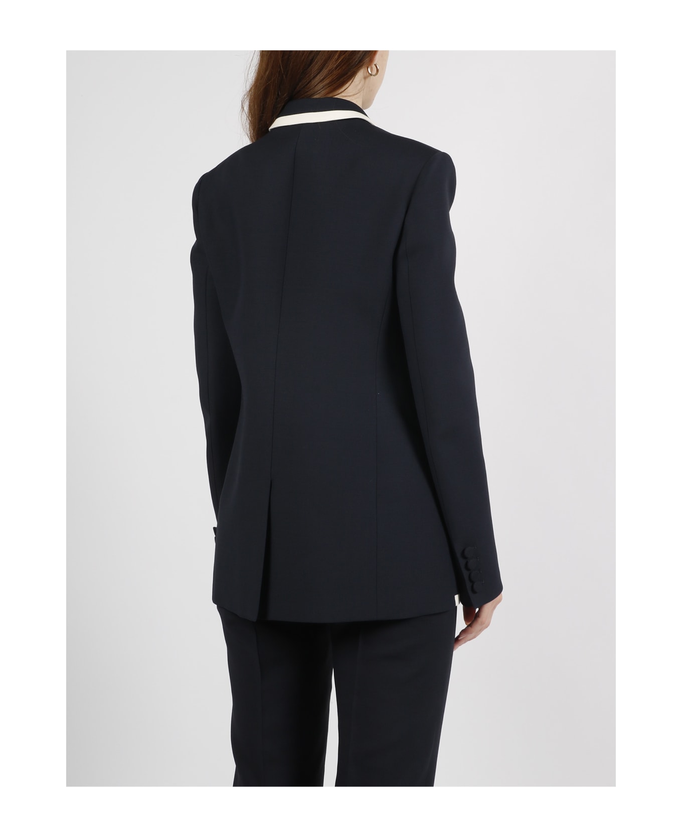 Valentino Garavani Crepe Couture Jacket - Blue