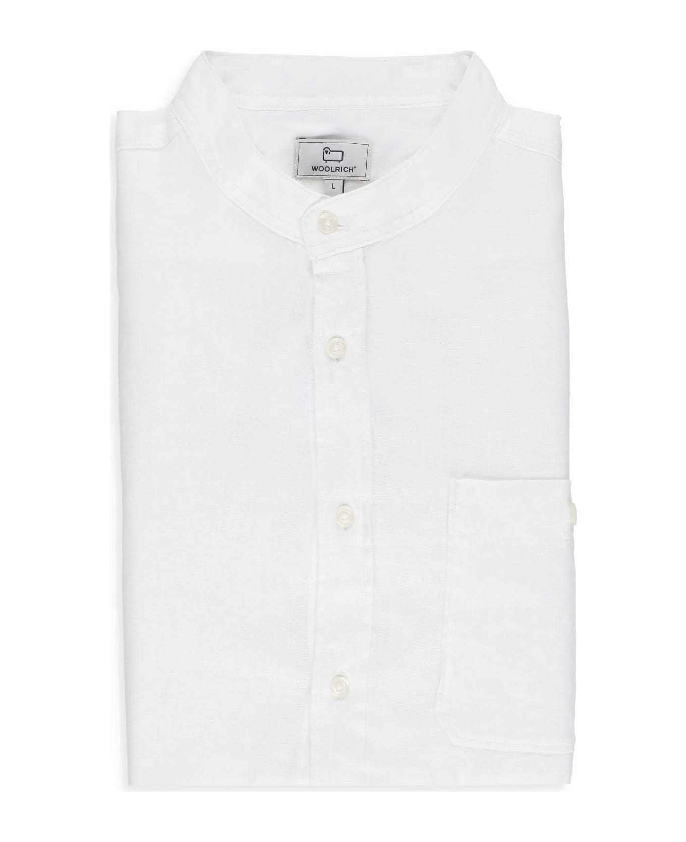 Woolrich Linen Shirt - White