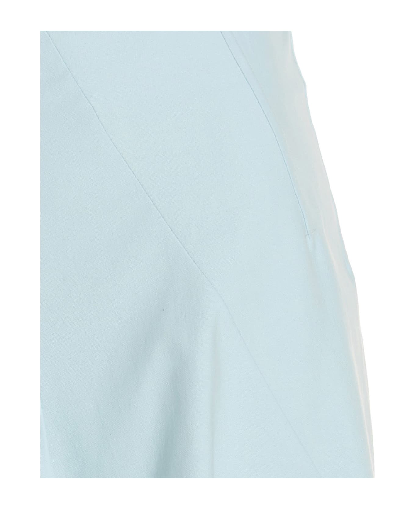 SportMax 'sneaky' Skirt - Light Blue