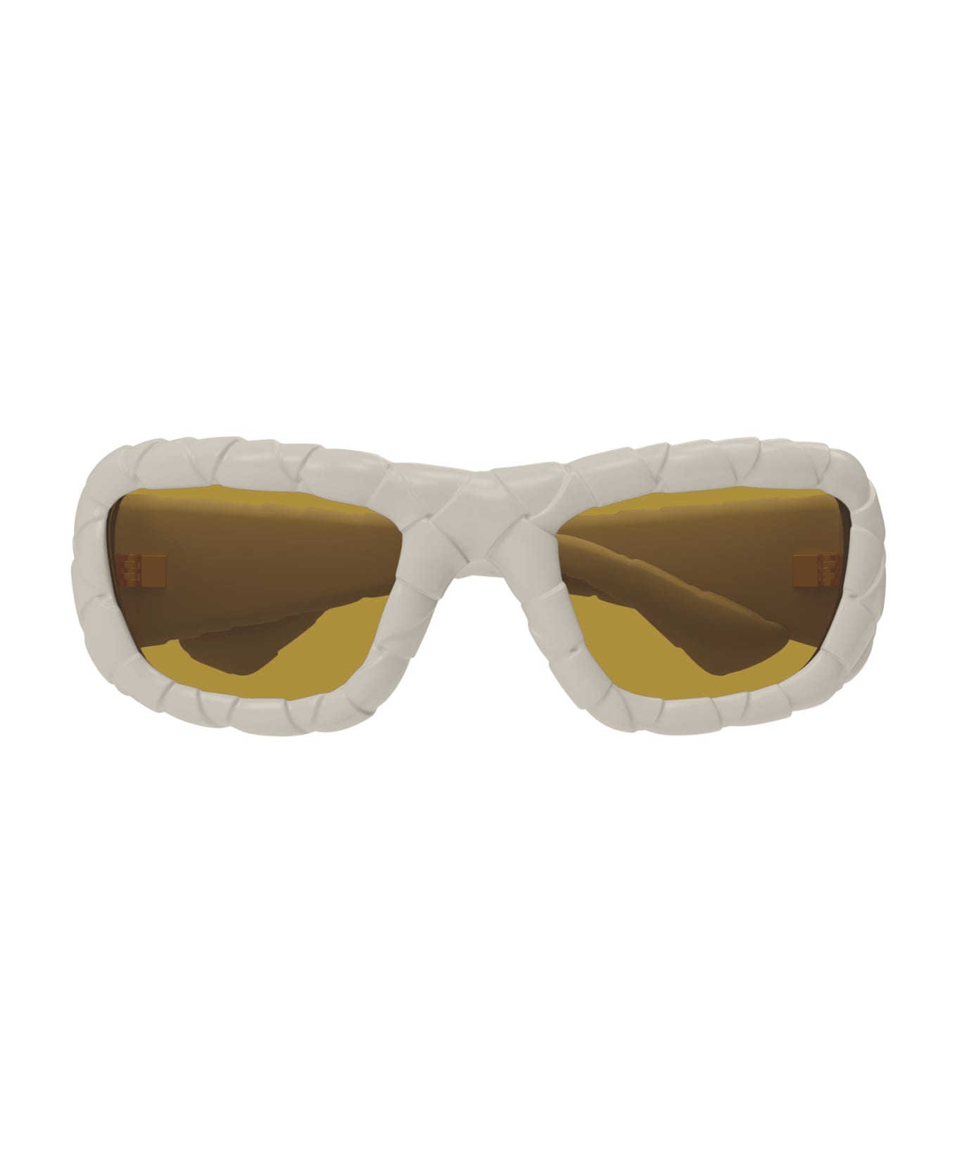 Bottega Veneta Eyewear BV1303S Sunglasses - White White Brown サングラス