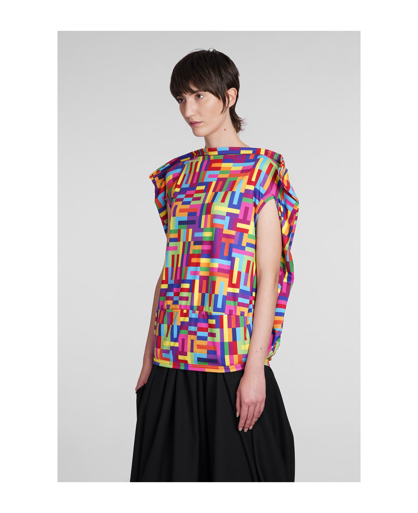 Comme des Garçons T-shirt In Multicolor Polyester - multicolor