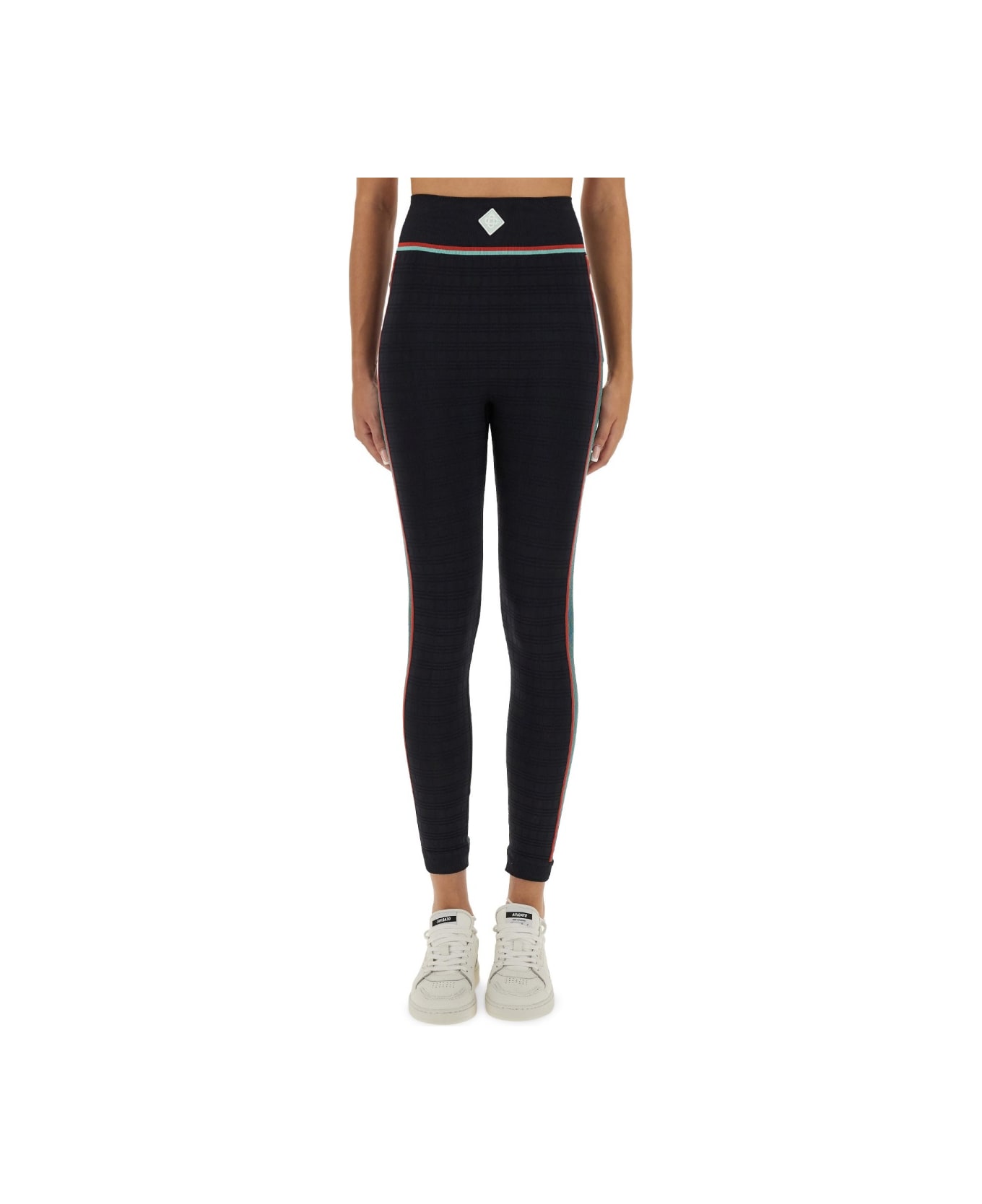 Casablanca Sports Leggings - BLACK