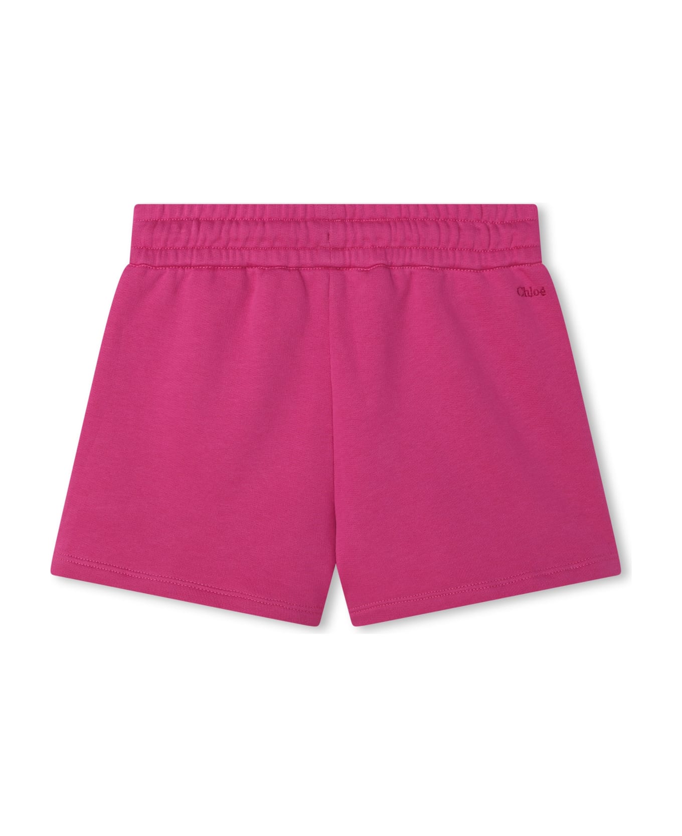 Chloé Shorts With Eyelets - Pink