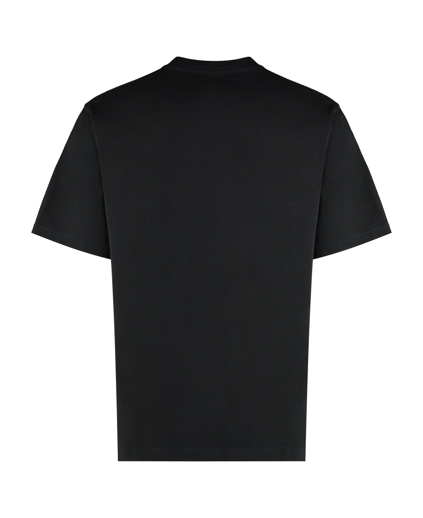 Dolce & Gabbana Cotton Crew-neck T-shirt - Black
