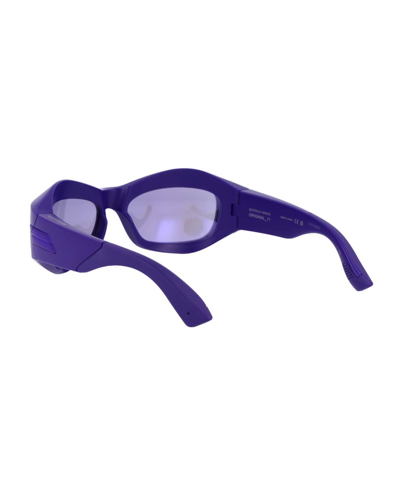 Bottega Veneta Eyewear Bv1086s Sunglasses - 008 VIOLET VIOLET VIOLET