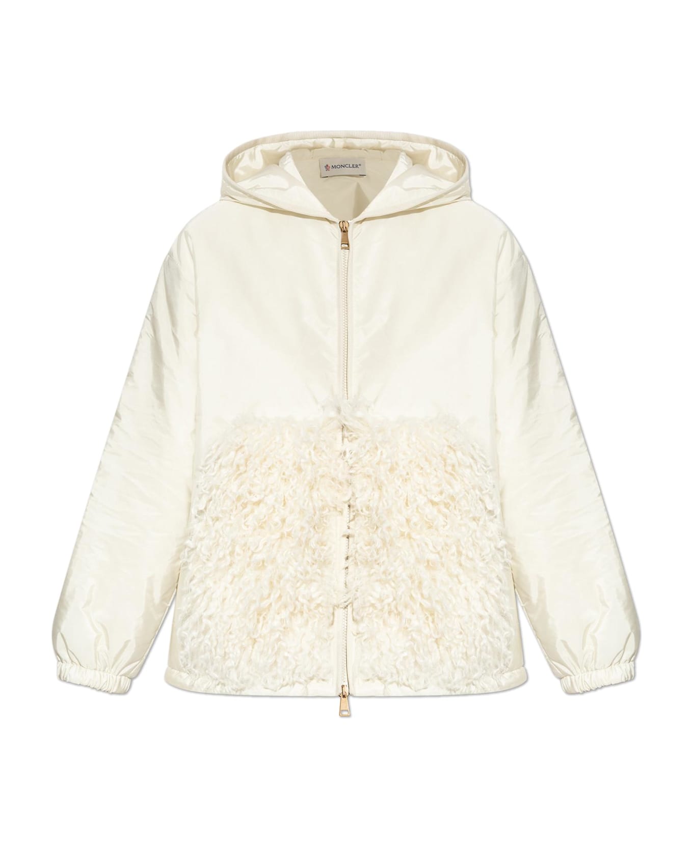 Moncler Jacket With Hood - White
