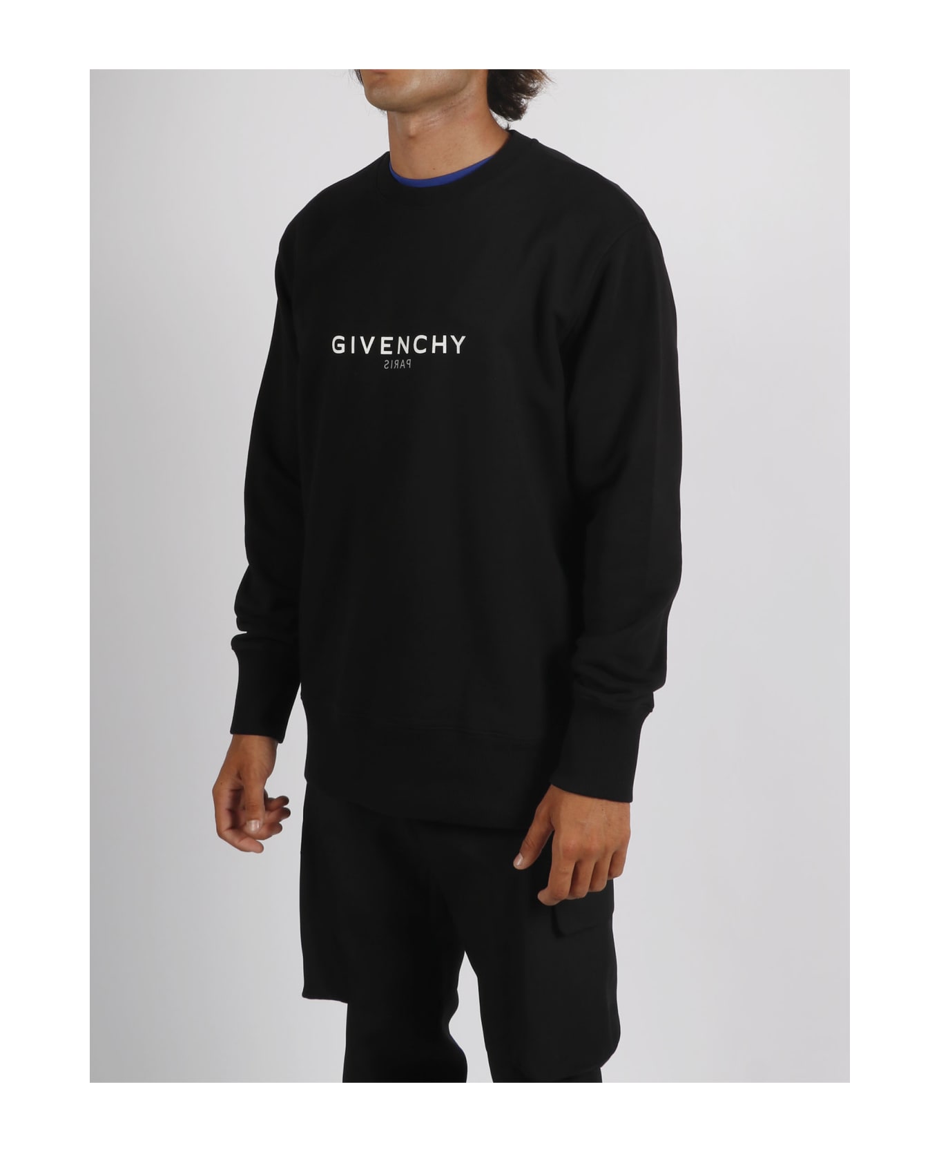 Givenchy Reverse Logo Sweatshirt - Black