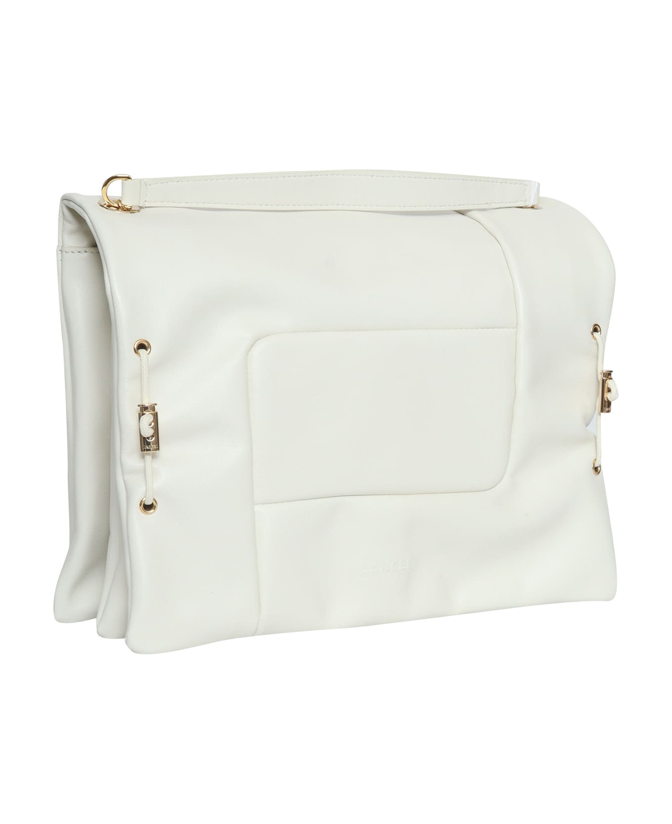 Lancel White Rabat Bag - WHITE