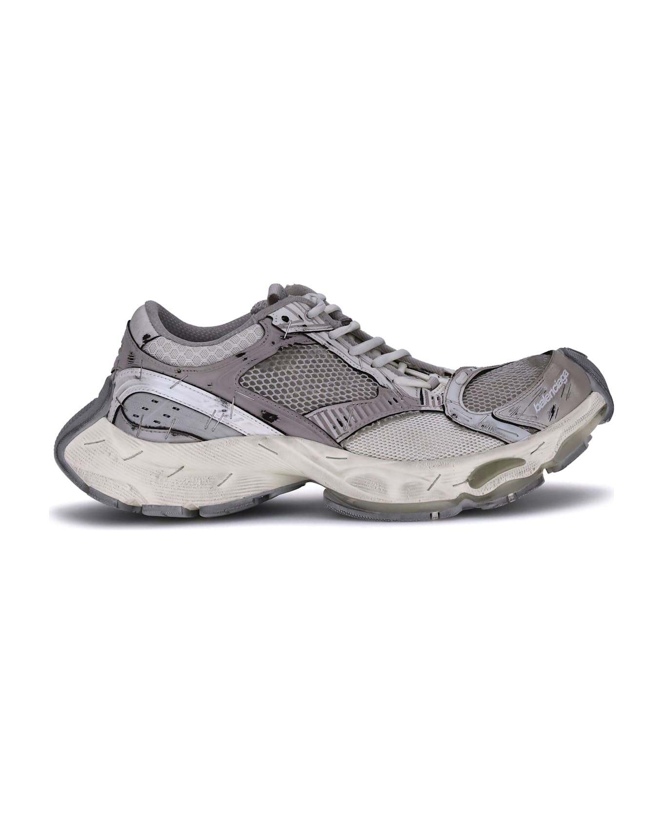 Balenciaga Stapler Sneakers - Beige