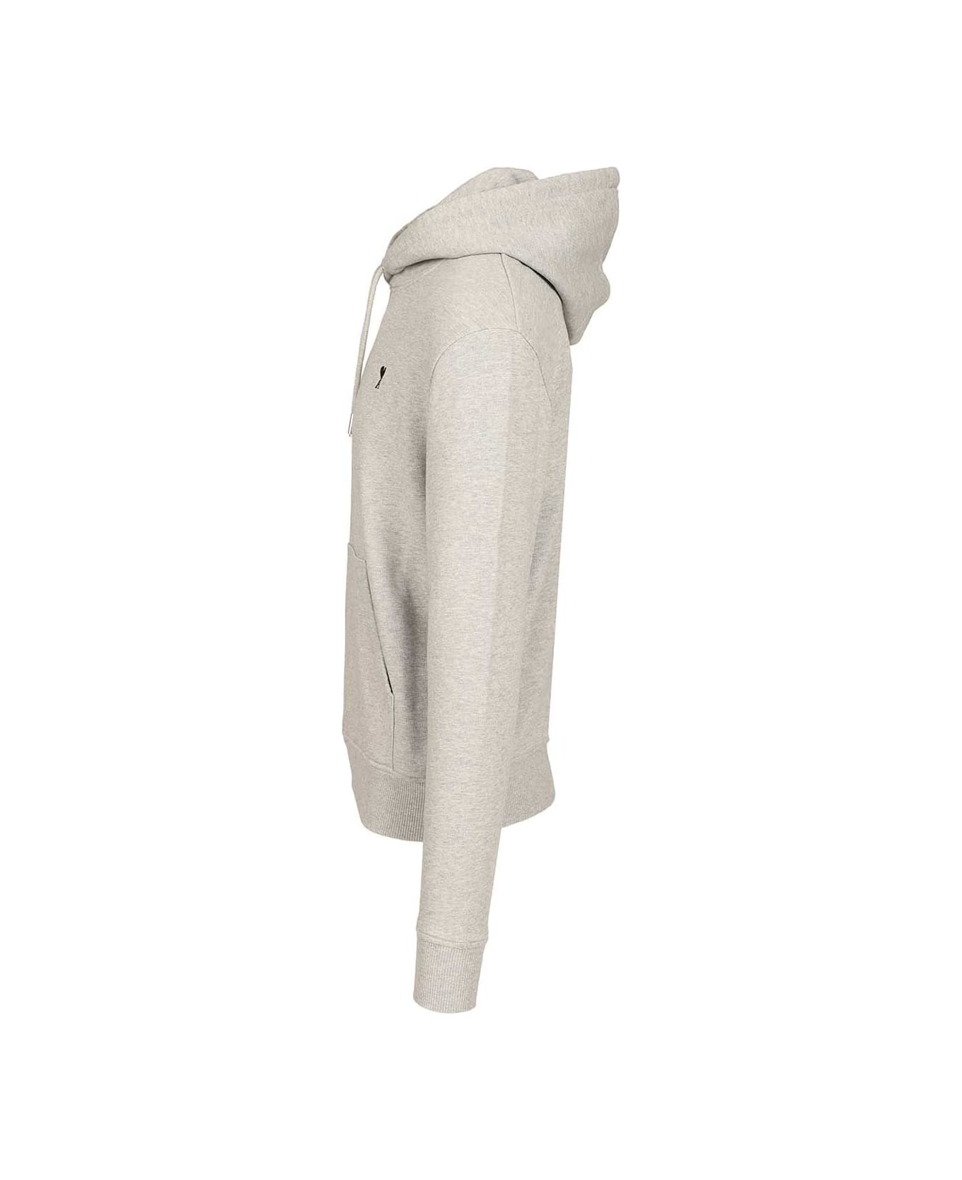 Ami Alexandre Mattiussi Ami De Coeur Hoodie - Grey