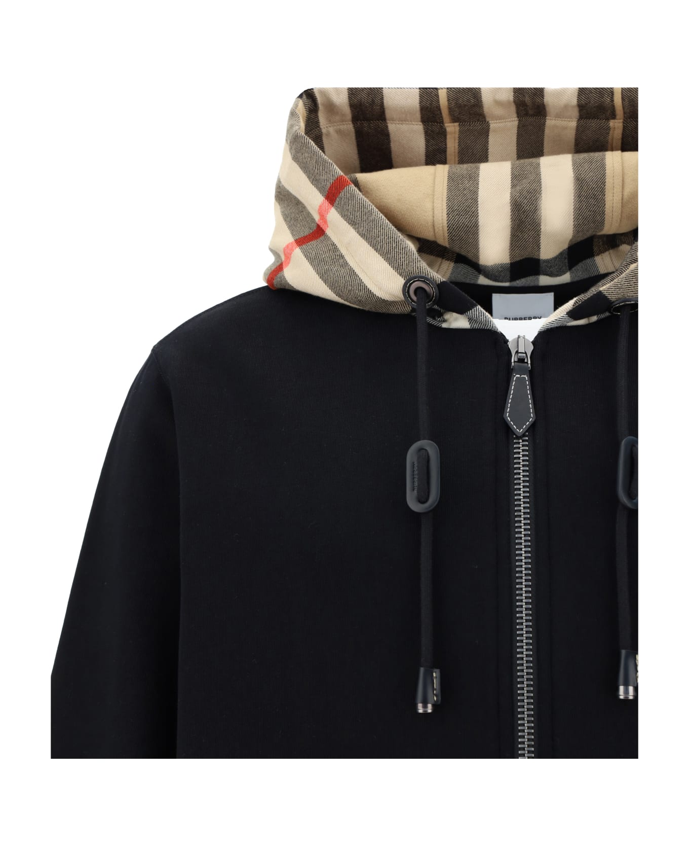 Burberry Samuel Hoodie - BLACK フリース