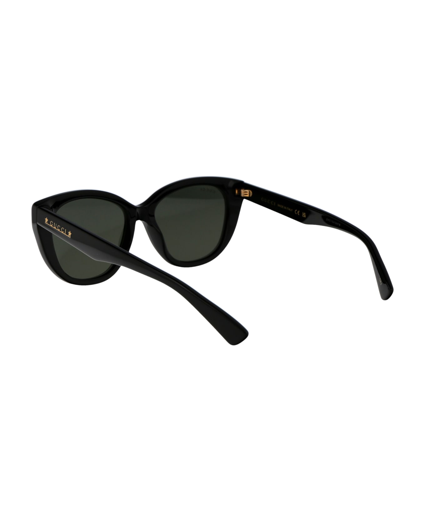 Gucci Eyewear Gg1588s Sunglasses - 001 BLACK BLACK GREY