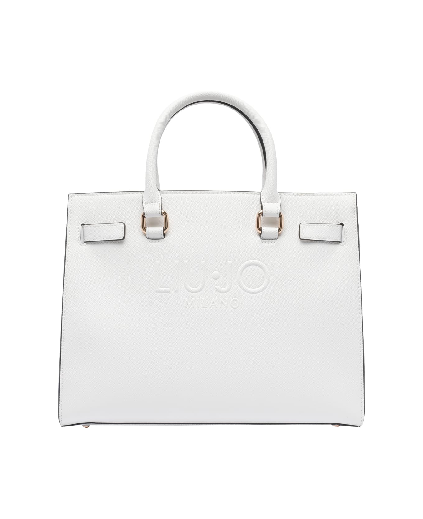 Liu-Jo Logo Tote Bag - White