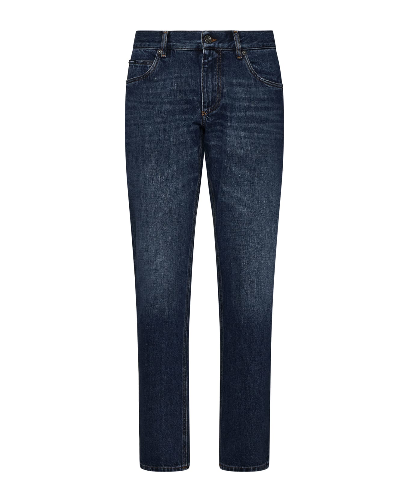 Dolce & Gabbana Regular Fit Jeans - Denim