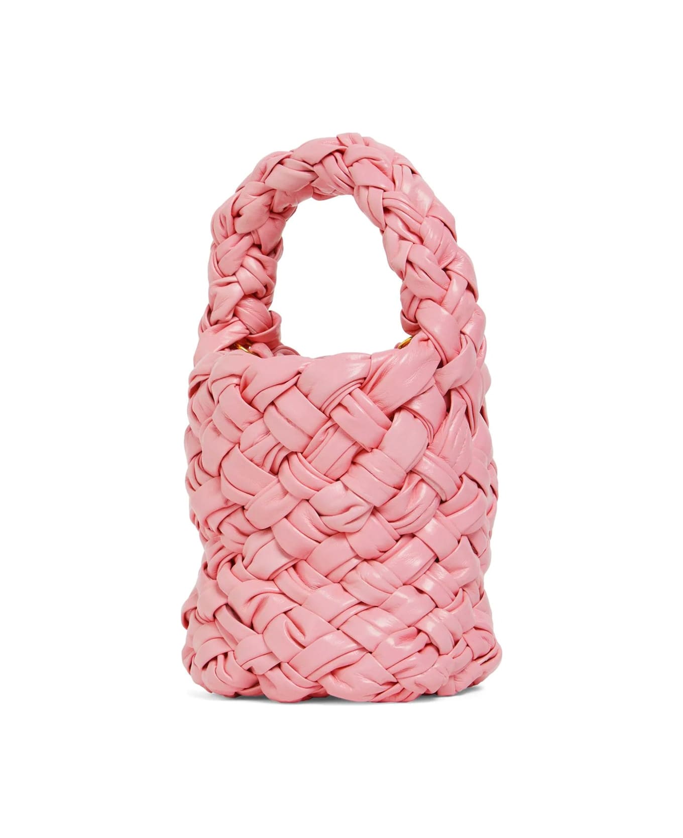 Bottega Veneta Kalimero Bucket Bag - Pink
