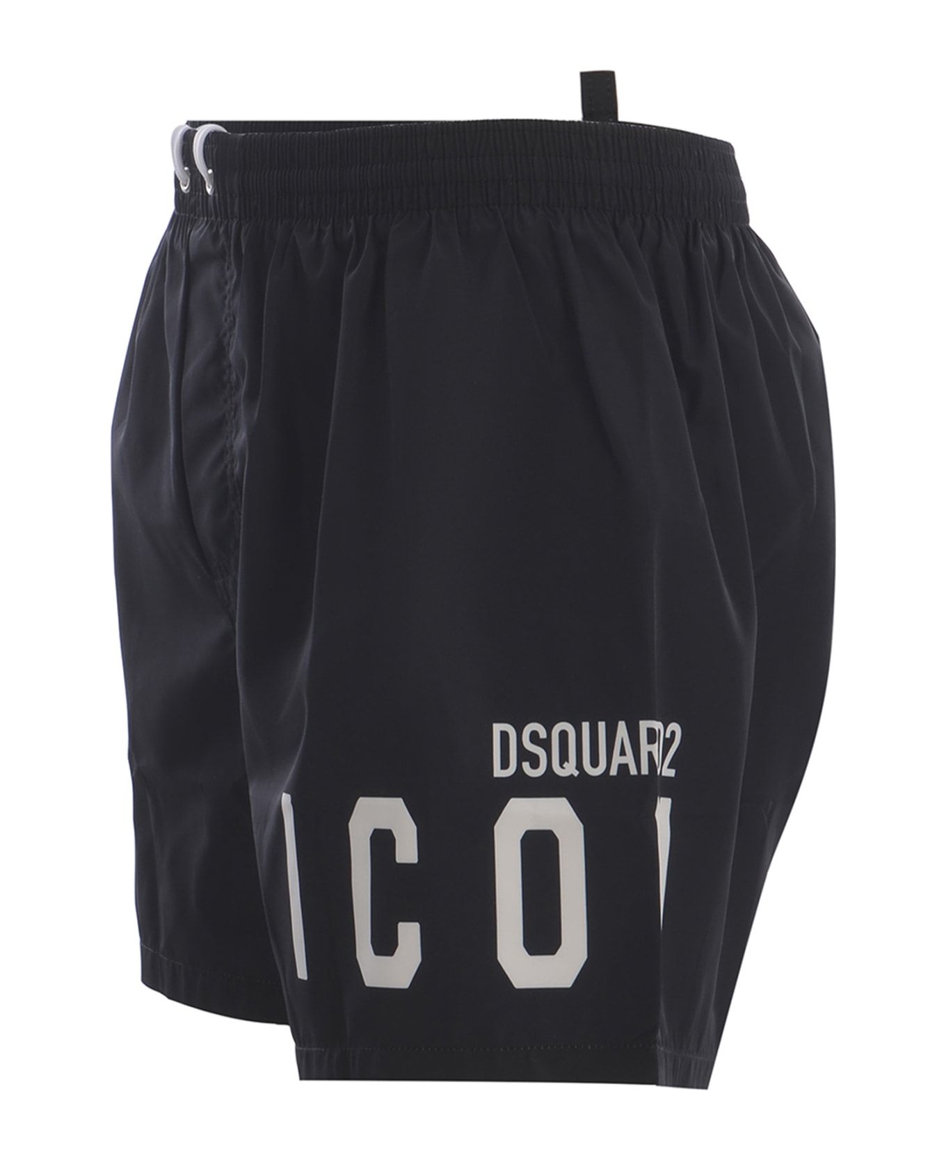 Dsquared2 Swimsuit Dsquared2 "icon" In Nylon - Nero
