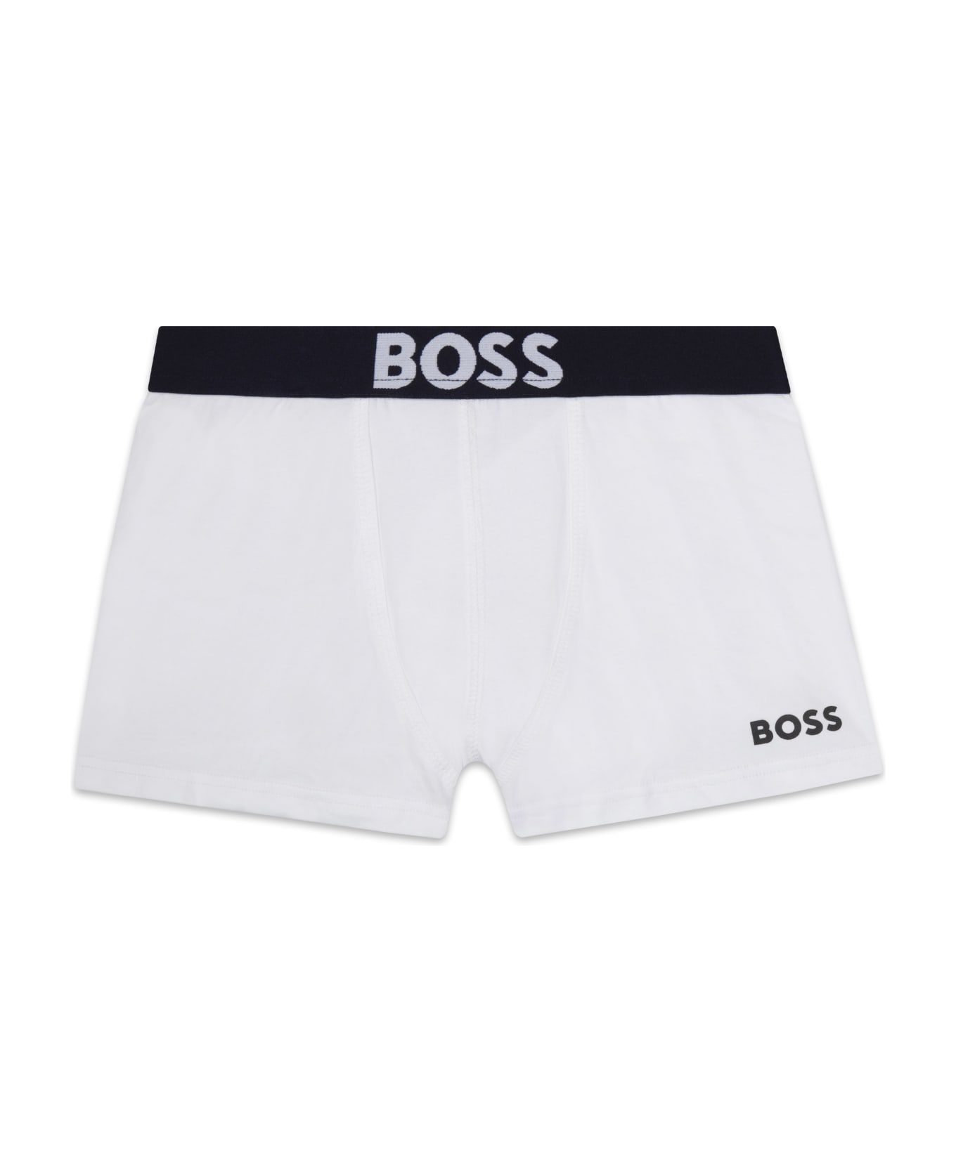 Hugo Boss Set Of 2 Boxers With Print - Blue