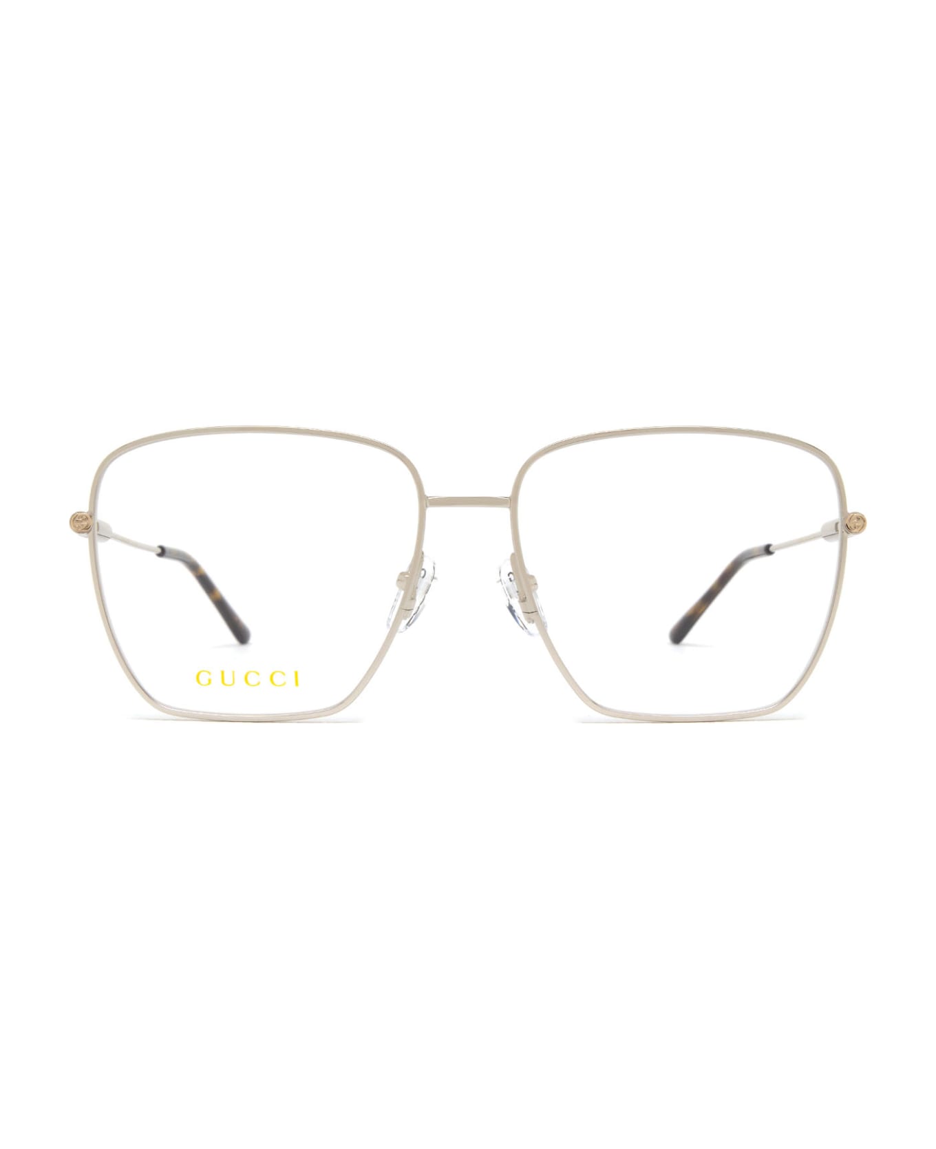 Gucci Eyewear Gg1414o Silver Glasses - Silver