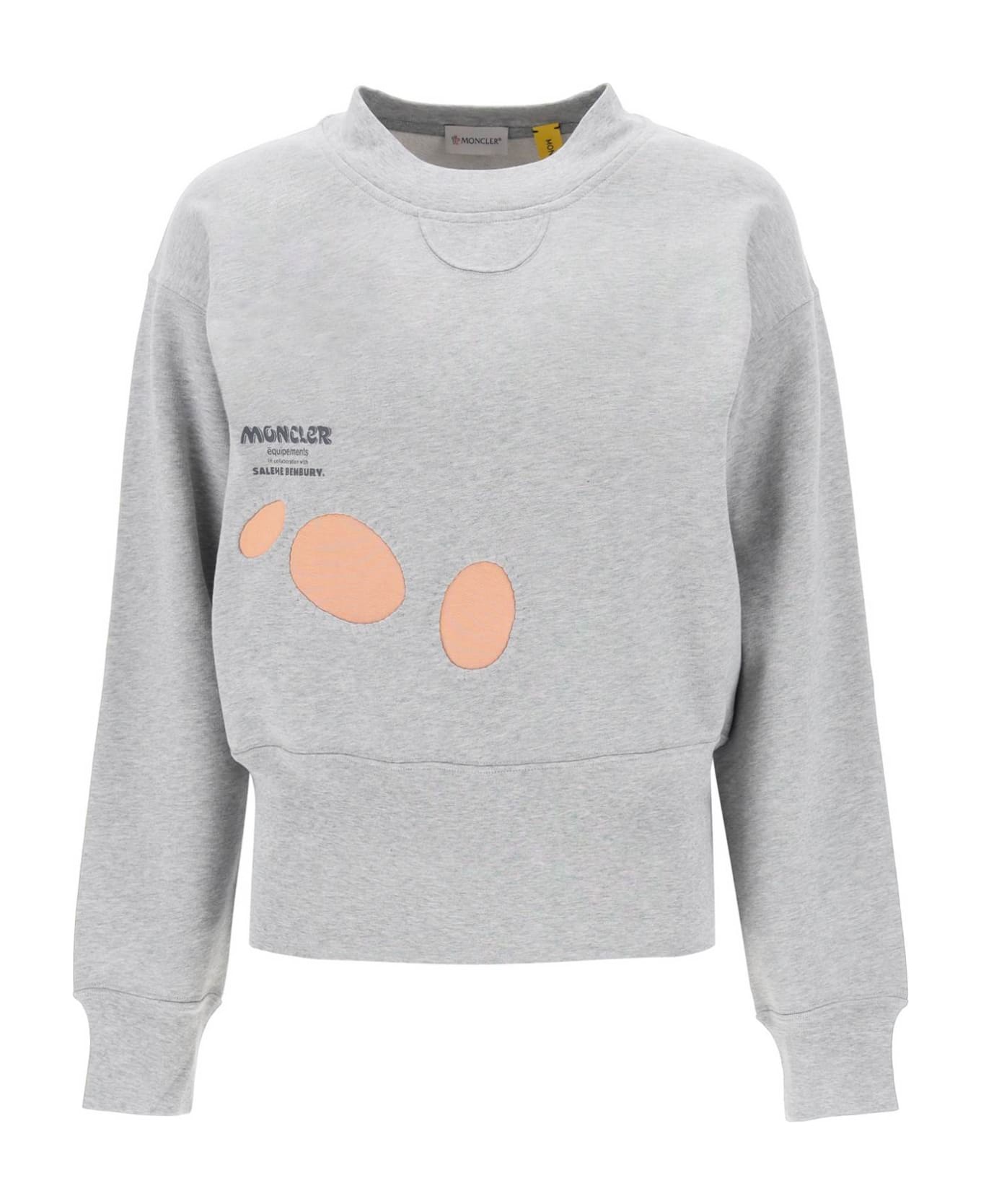 Moncler Genius X Salehe Bembury Sweatshirt - Grey