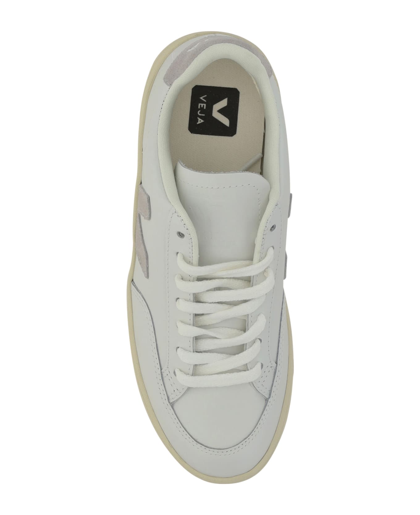 Veja V-12 Sneakers - Extra-white_light-grey