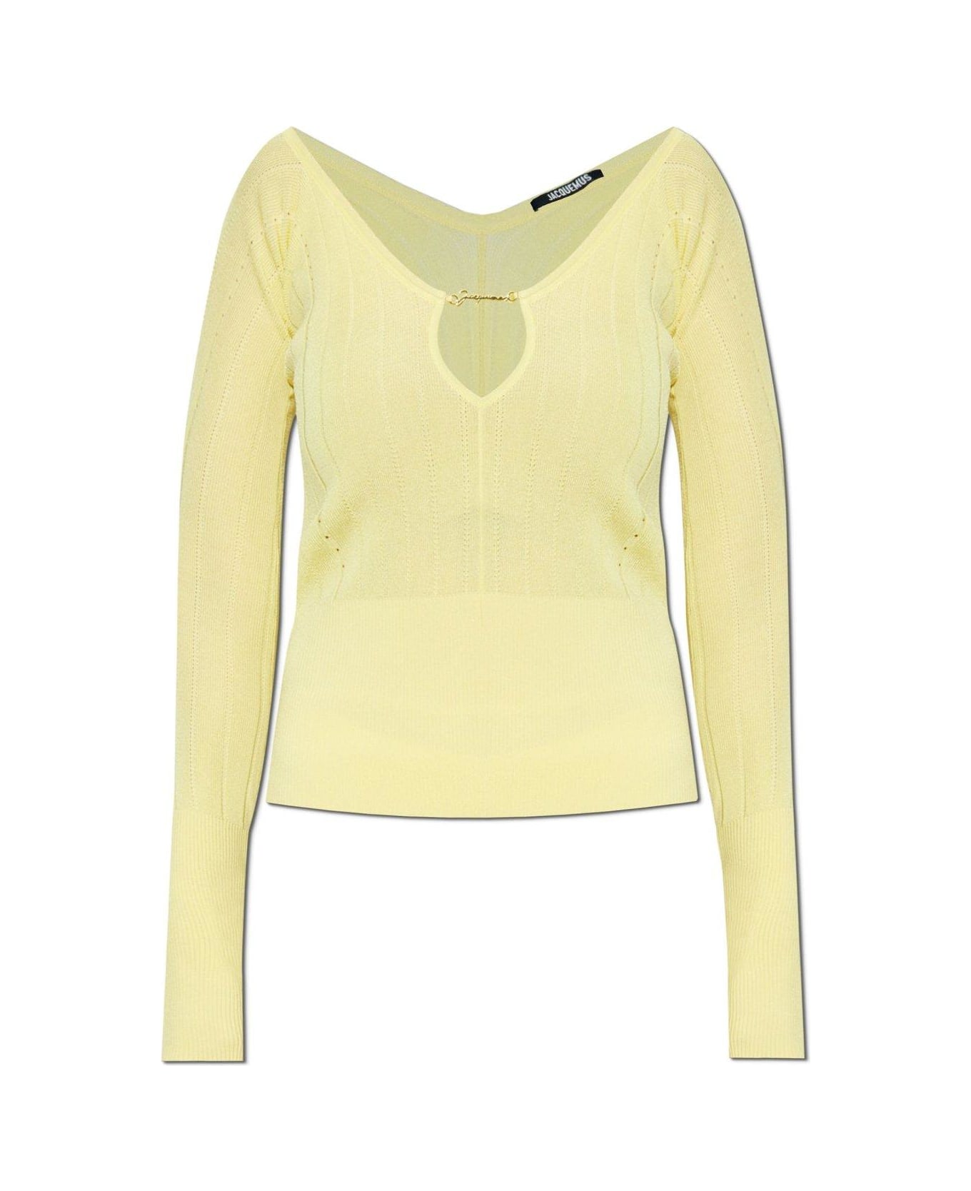 Jacquemus The Pralù Long-sleeve Top - YELLOW