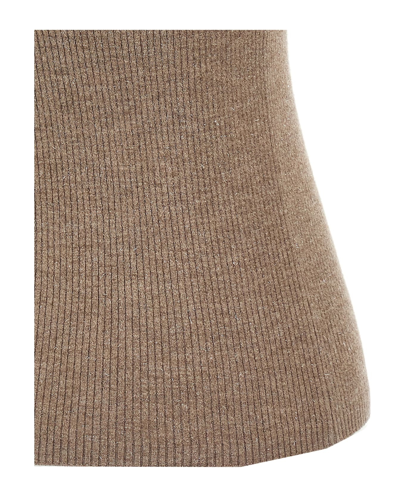 Brunello Cucinelli 
sparkling
 T-shirt - Brown