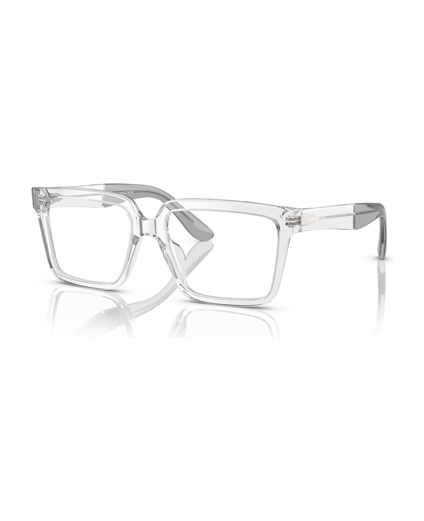 Giorgio Armani Ar7230u Transparent Crystal Glasses - Transparent Crystal アイウェア