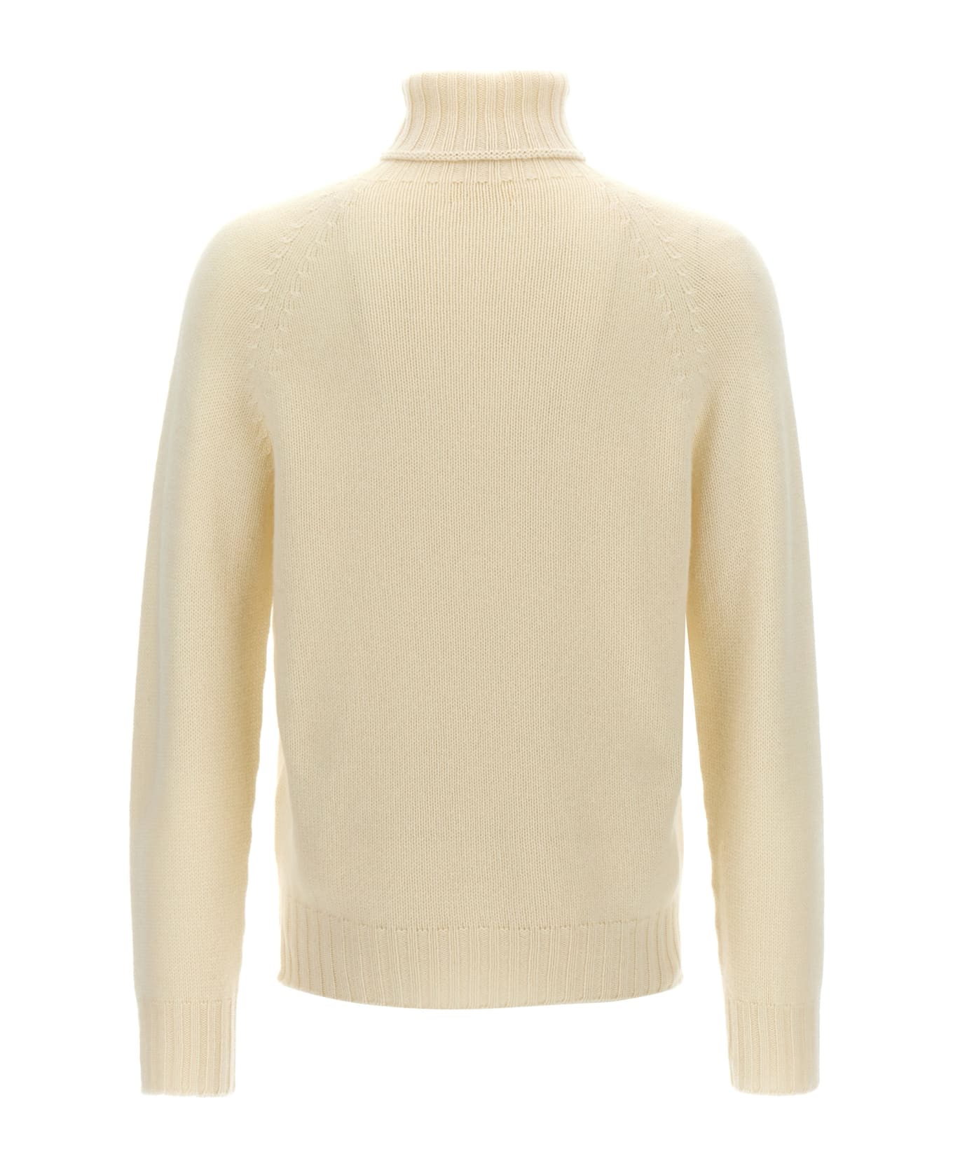Ma
ry
ya High Neck Sweater - White