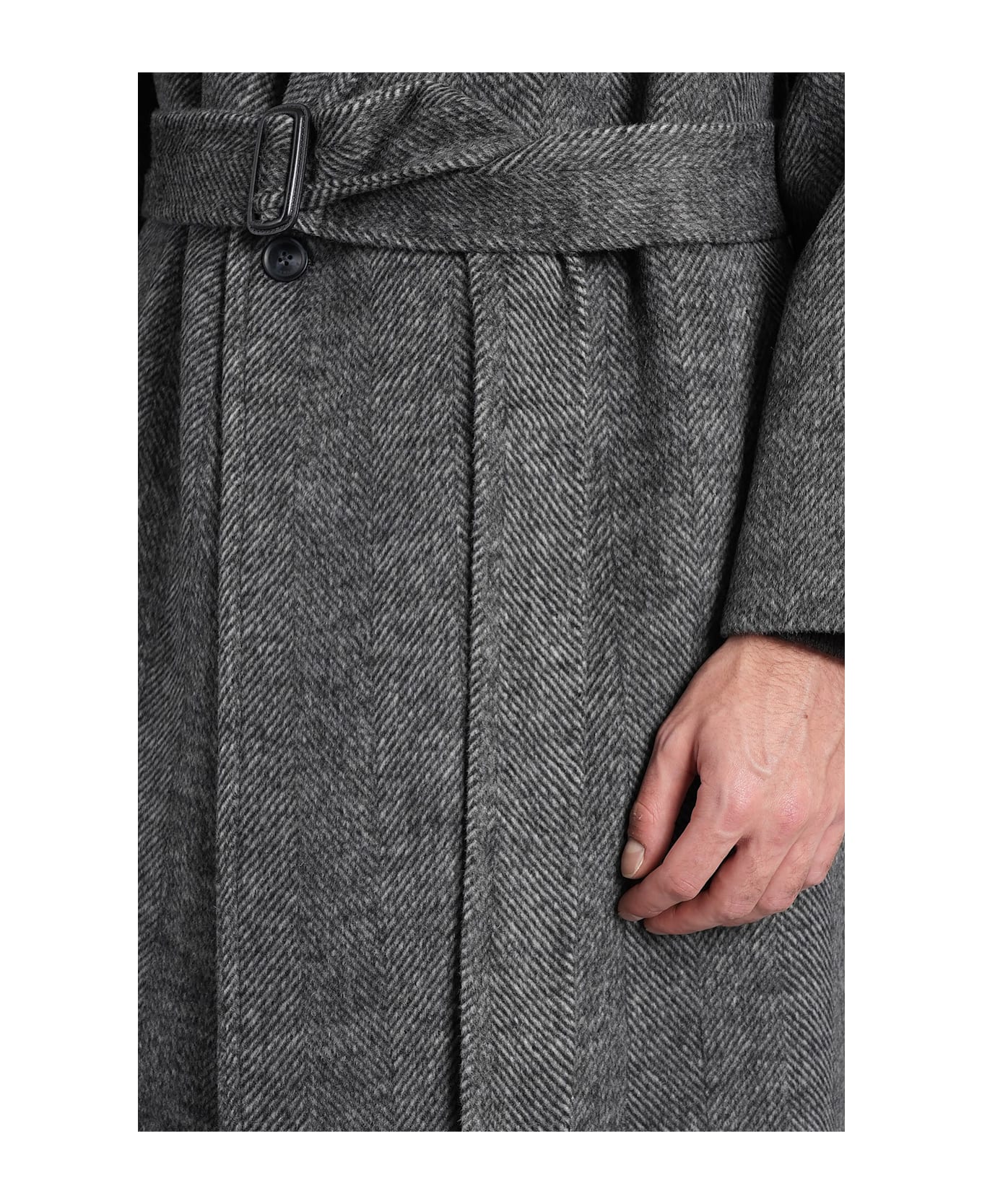 A Paper Kid In Grey Wool - grey