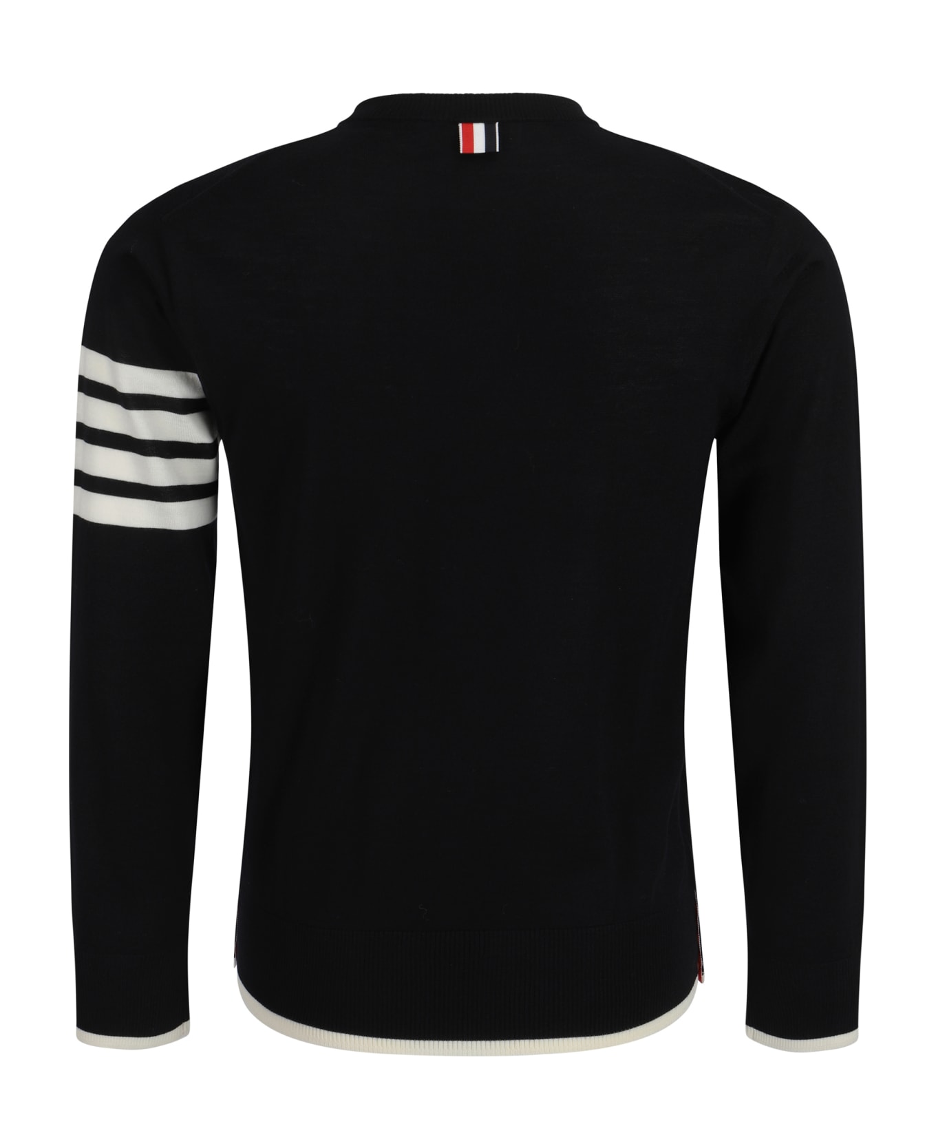 Thom Browne '4- Bar' Sweater - Black