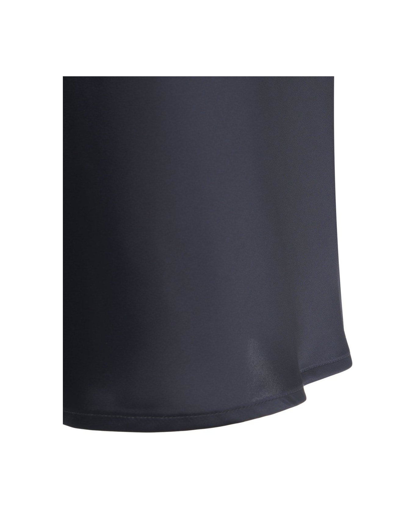Herno Satin Sleeveless Midi Dress - Blu