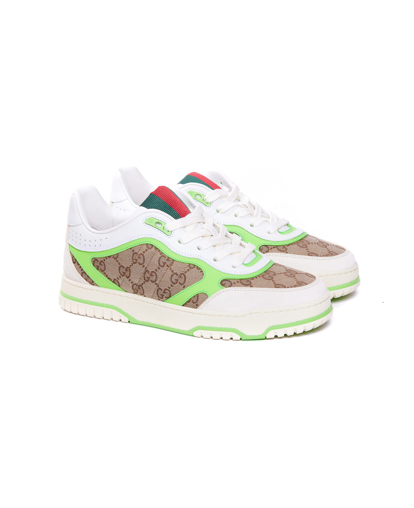 Gucci Re-web Sneakers - White