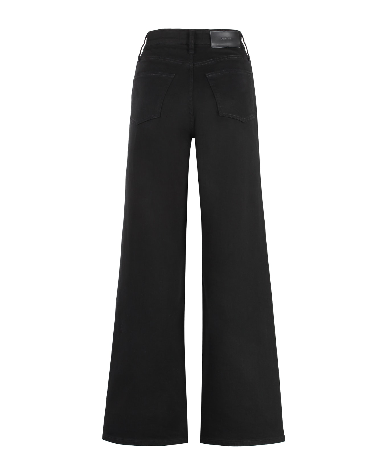 Calvin Klein Wide-leg Jeans - black
