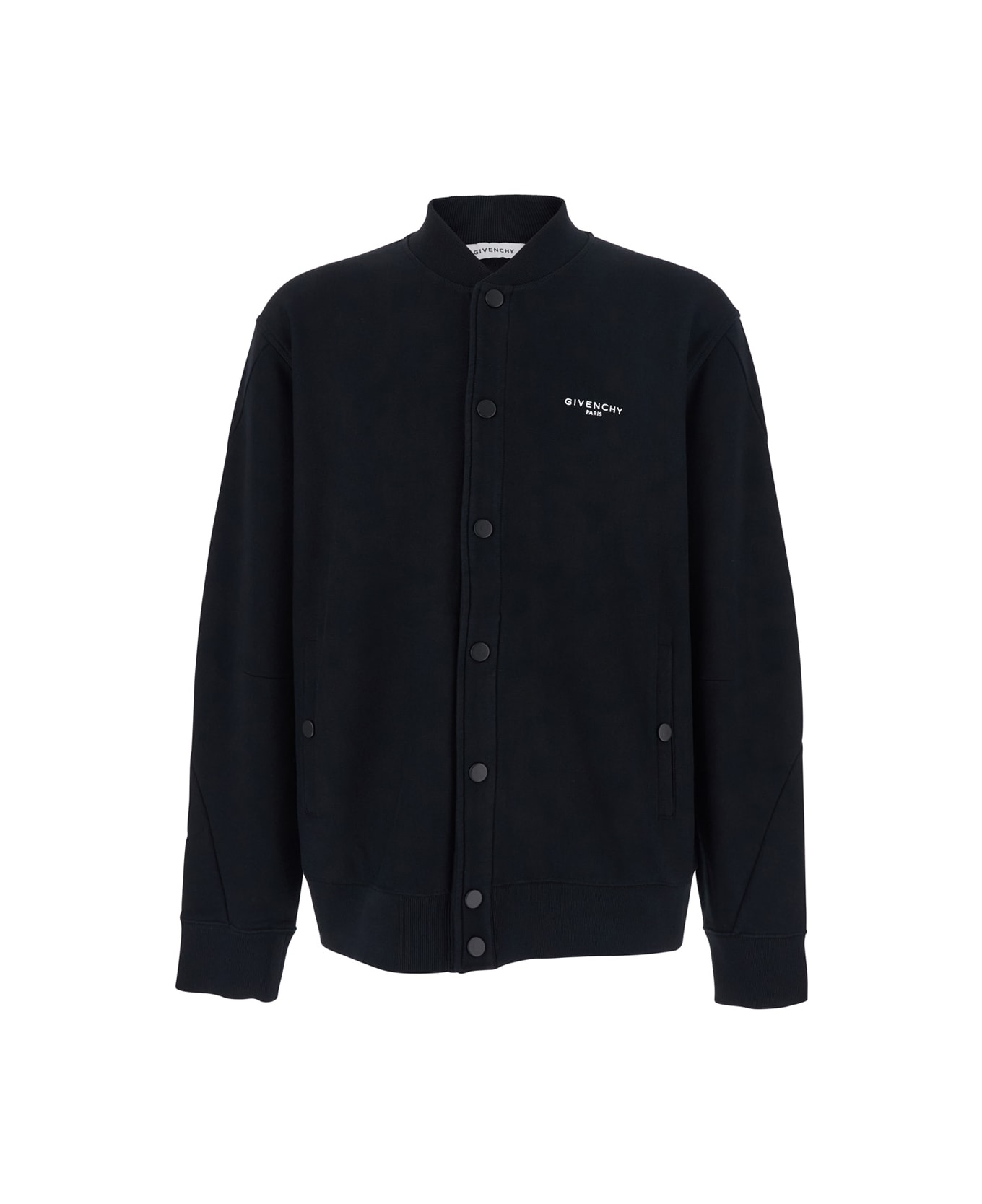 Givenchy Cotton Cardigan - Black