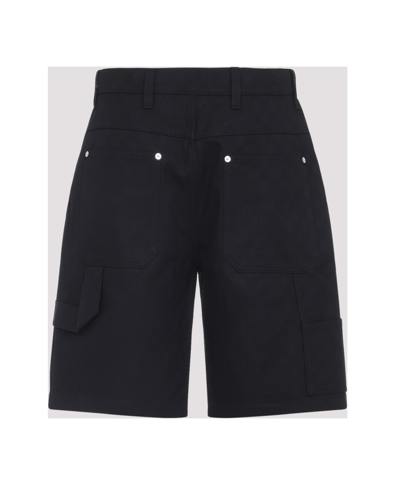 Gucci Cotton Bermuda - Black