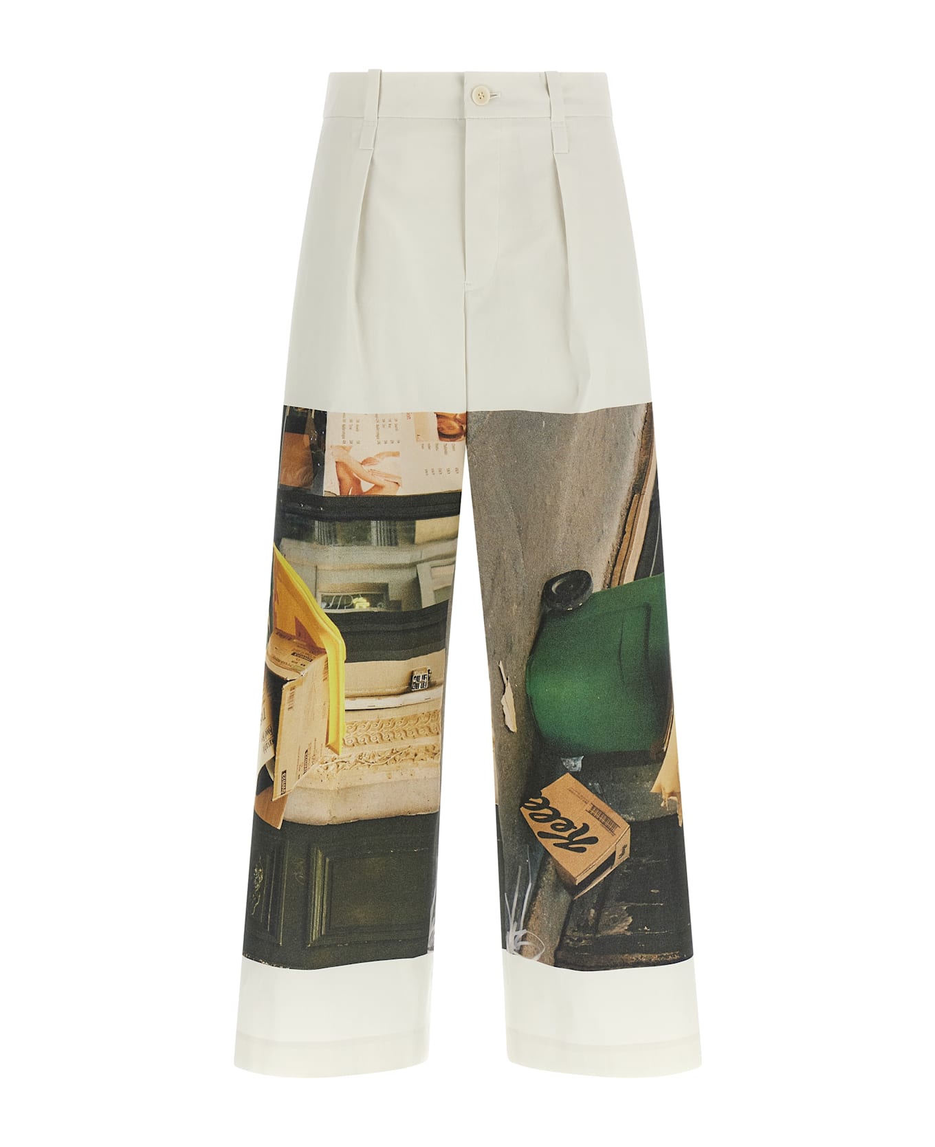 Issey Miyake 'street View' Pants - White