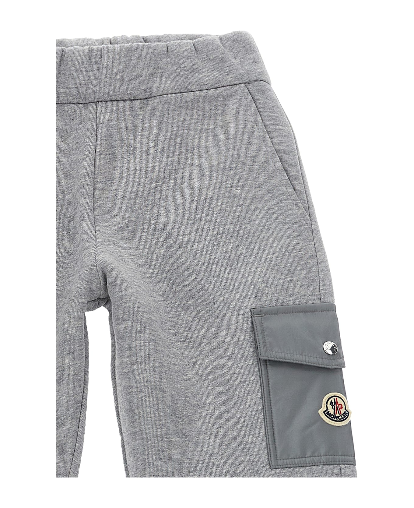 Moncler Nylon Pocket Joggers - Gray